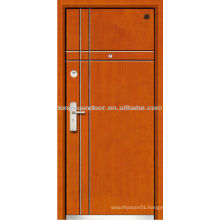 Fire resistant security steel wood armored door